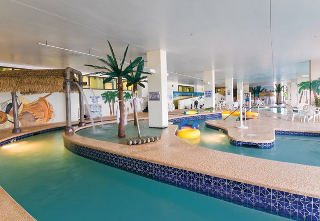 Crystal Clear Indoor Pool and Kiddie Pool