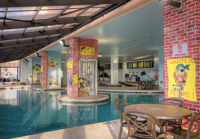 Crystal Clear Indoor Pool and Kiddie Pool
