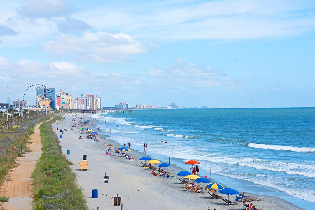 Explore the Beaches of the Grand Strand Caribbean Resort, Myrtle