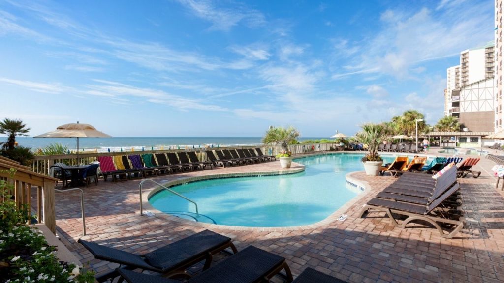 Oceanfront Pool Deck