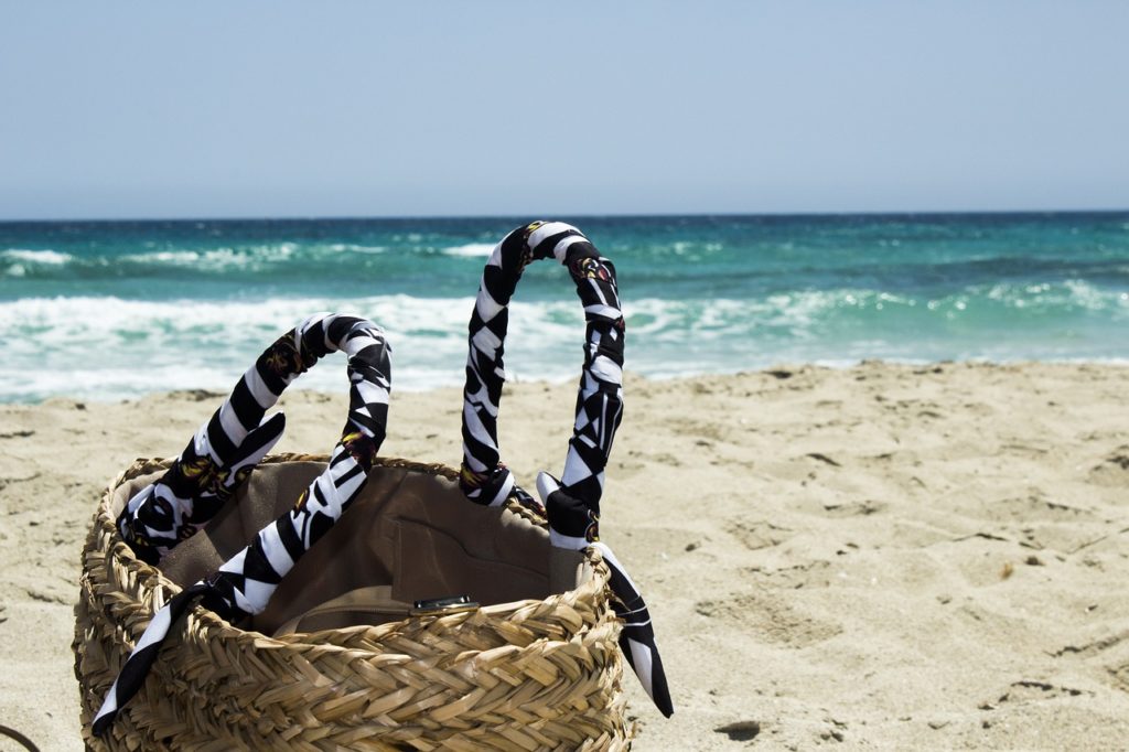 Beach Bag on Beach