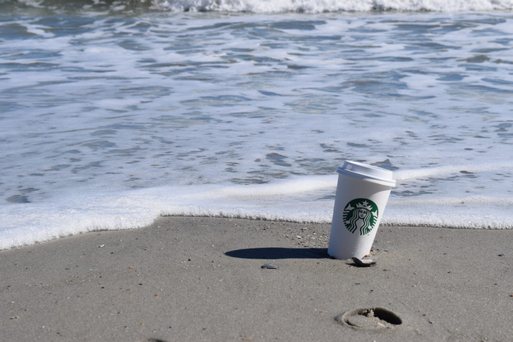 Starbucks on the Beach