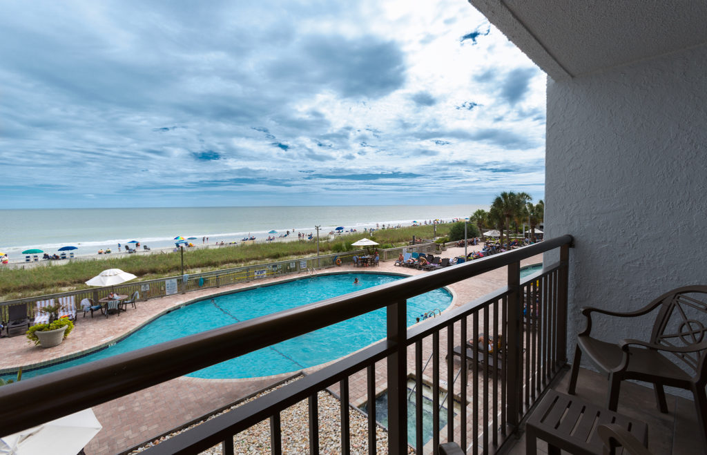 Caribbean Dominican Oceanfront Accessible King Suite Balcony