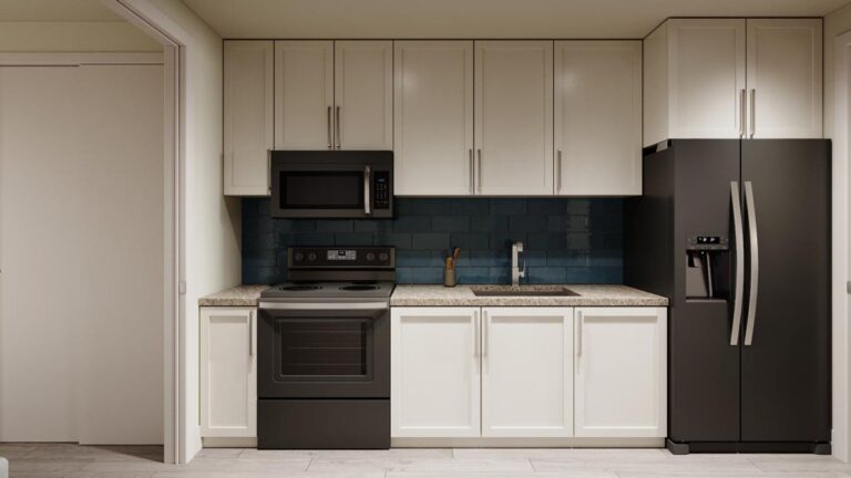 Oceanfront One Bedroom Suite - Kitchen