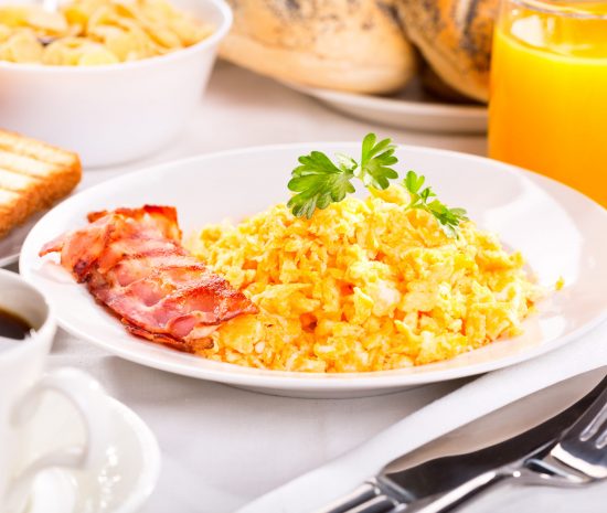 Eggs on Plate Eggs on Plate