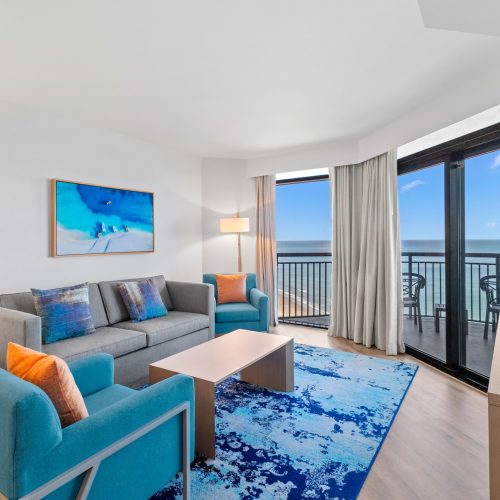 Oceanfront Deluxe Four Bedroom Condo